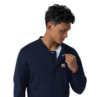 Rugged Flex RSCU Men's Ripstop Coverall Dark Navy side detail 1