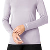 Layers Women's Performance Long Sleeve Tee Mica front detail