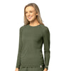 Layers Women's Performance Long Sleeve Tee Olive