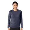 Carhartt Force Sub-Scrubs Women's Long Sleeve Tee - Navy Heather
