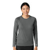 Carhartt Force Sub-Scrubs Women's Long Sleeve Tee - Pewter Heather