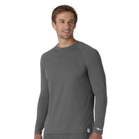 Force Sub-Scrubs Men's Performance Long Sleeve Tee Pewter