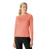 Carhartt Women's Performance Long Sleeve Tee - Dusty Cedar Heather