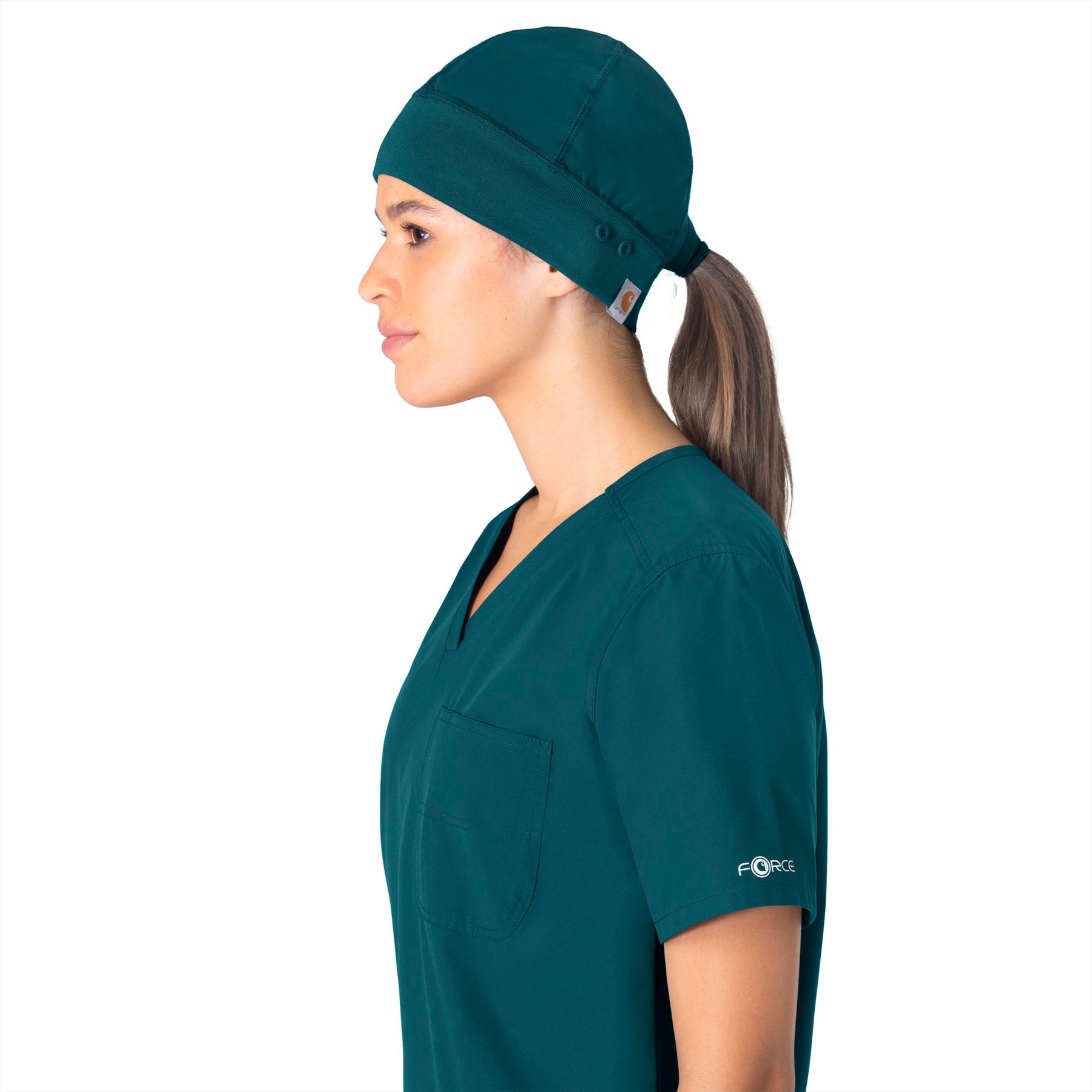 Force Essentials Unisex Beanie Scrub Cap Caribbean Blue
