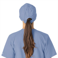 Force Essentials Unisex Beanie Scrub Cap Ceil Blue back view