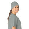 Force Essentials Unisex Beanie Scrub Cap Grey front detail