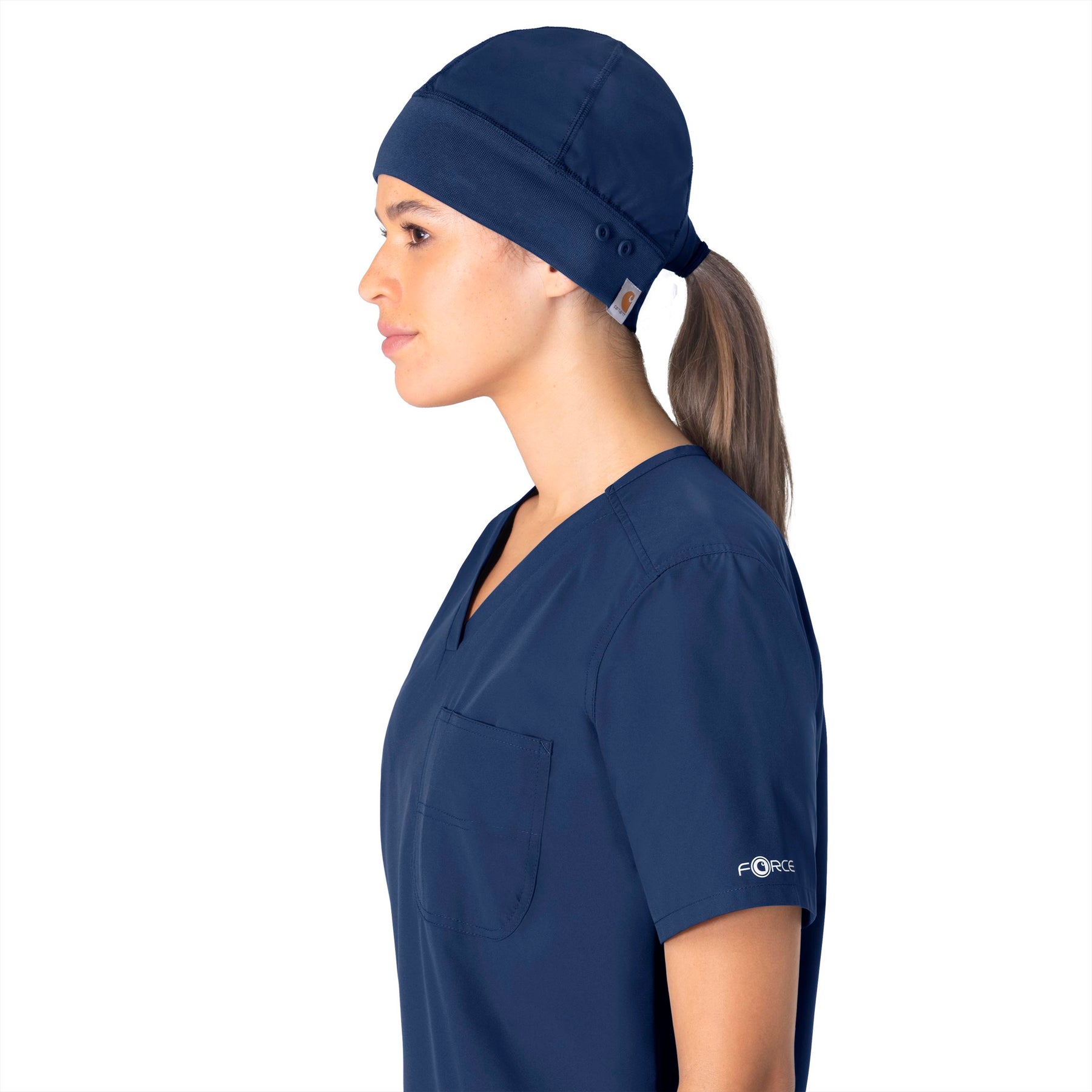 Force Essentials Unisex Beanie Scrub Cap Navy