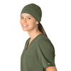 Force Essentials Unisex Beanie Scrub Cap Olive side view