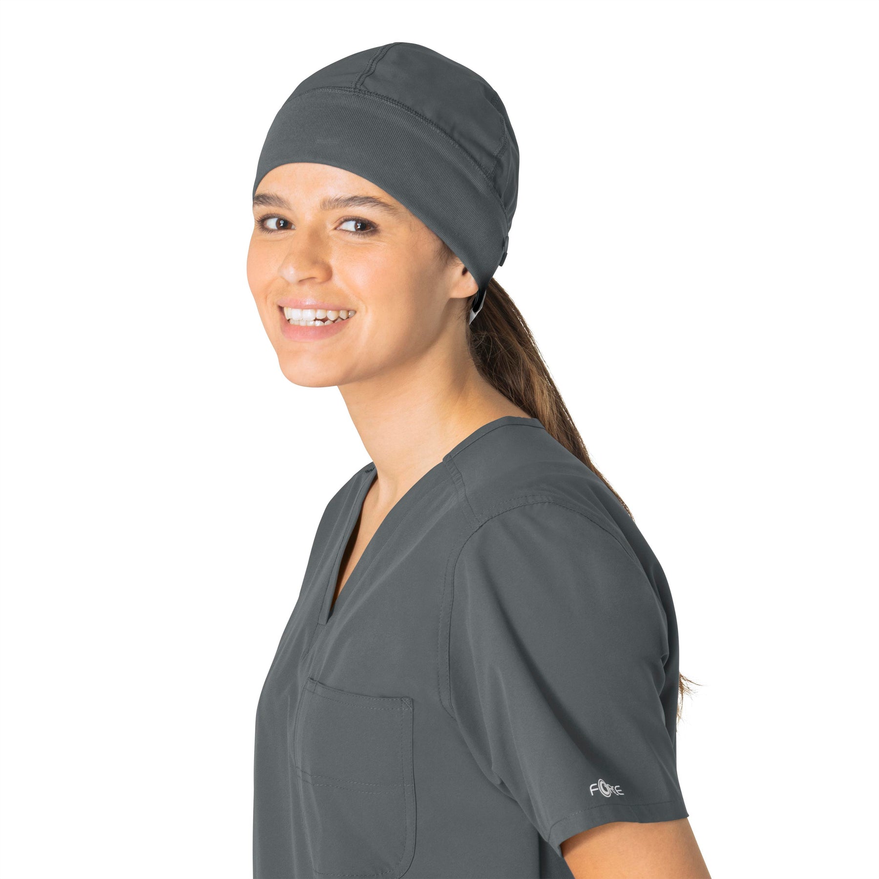 Carhartt Force Essentials Unisex Beanie Scrub Cap - Pewter