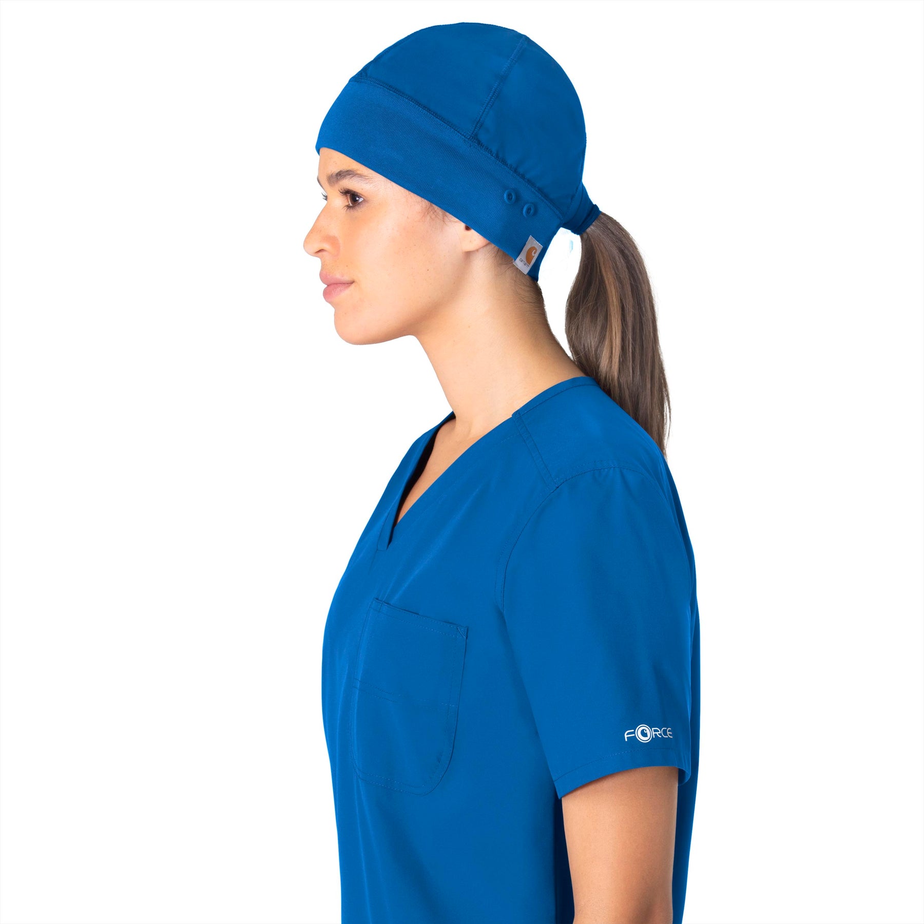 Force Essentials Unisex Beanie Scrub Cap Royal
