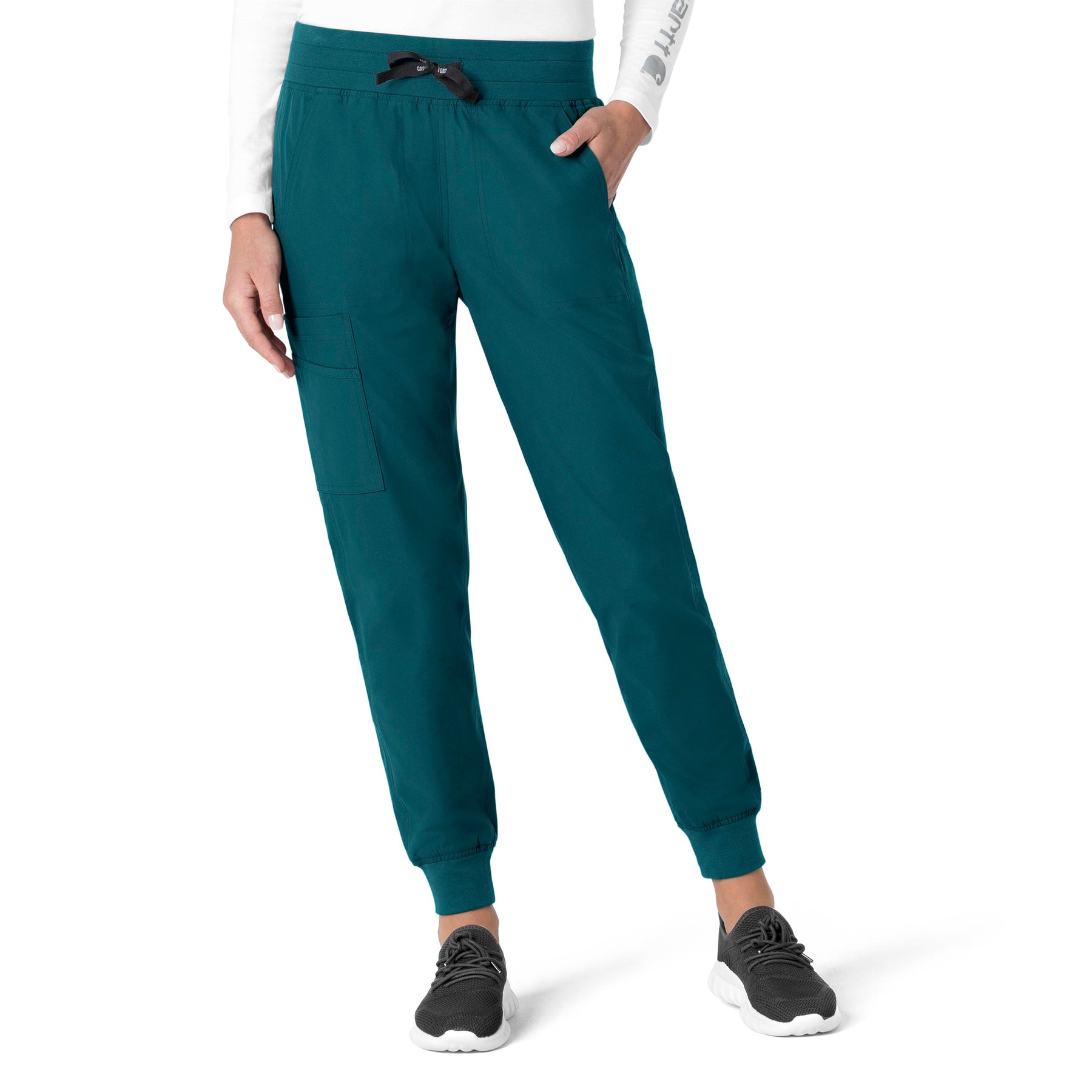 Force Essentials Women's Jogger Scrub Pant Caribbean Blue