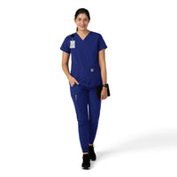 Force Essentials Women's Jogger Scrub Pant Galaxy Blue full scrub set