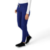 Force Essentials Women's Jogger Scrub Pant Galaxy Blue side view