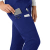 Force Essentials Women's Jogger Scrub Pant Galaxy Blue side detail 1