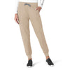 Force Essentials Women's Jogger Scrub Pant Khaki