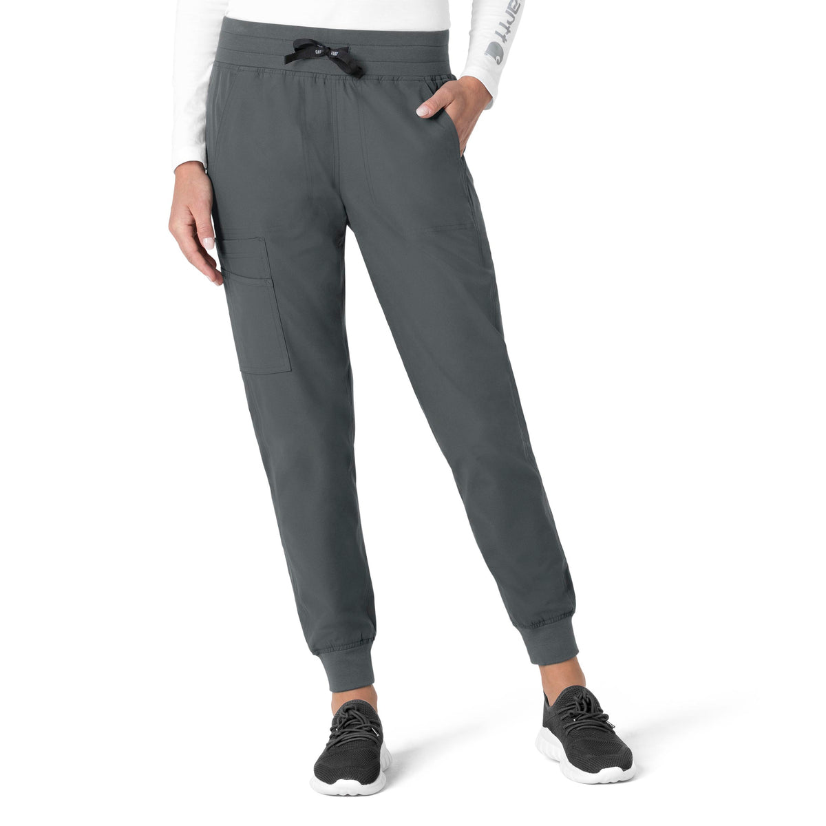 Force Essentials Women's Jogger Scrub Pant Pewter