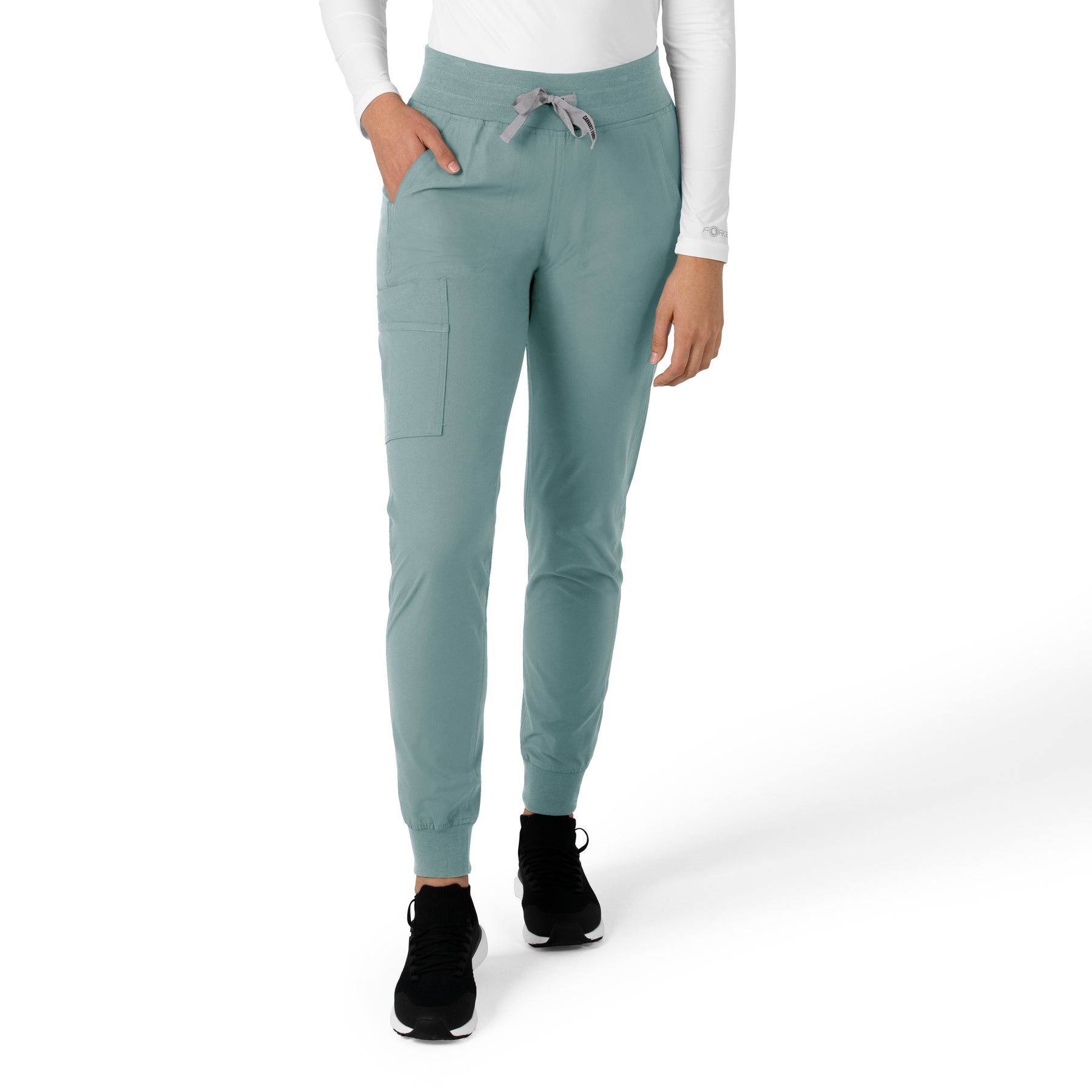 Force Essentials Women's Jogger Scrub Pant Summer Blue