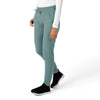Force Essentials Women's Jogger Scrub Pant Summer Blue side view