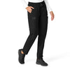 Force Essentials Women's Straight Leg Scrub Pant Black side view