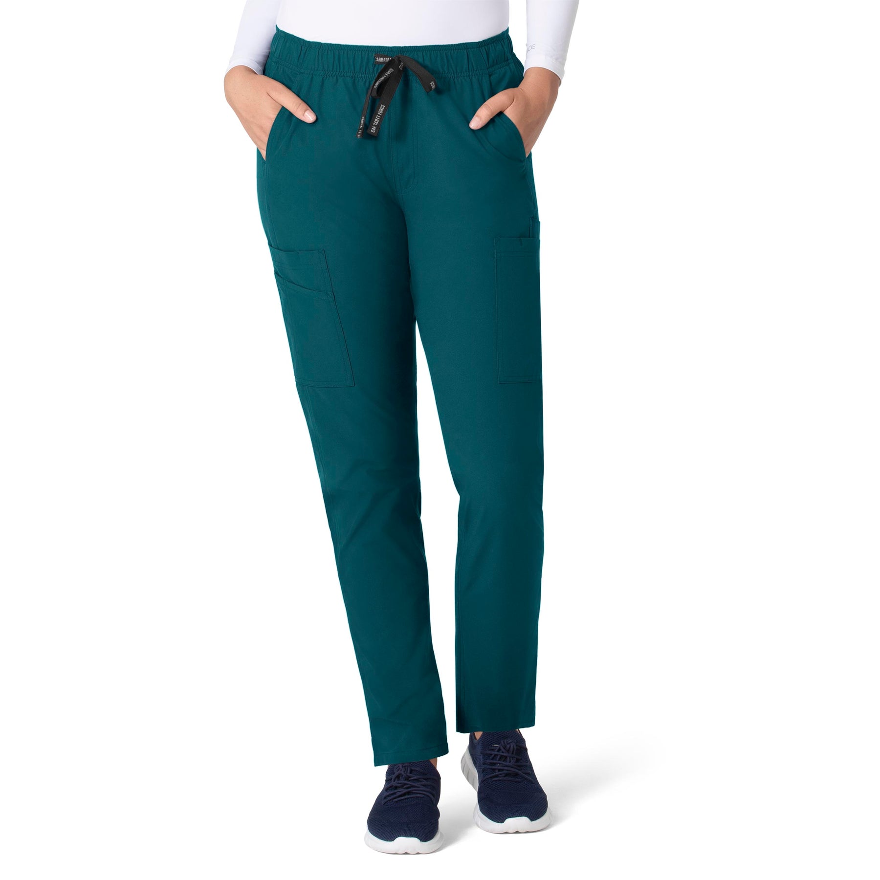 Force Essentials Women's Straight Leg Scrub Pant Caribbean Blue