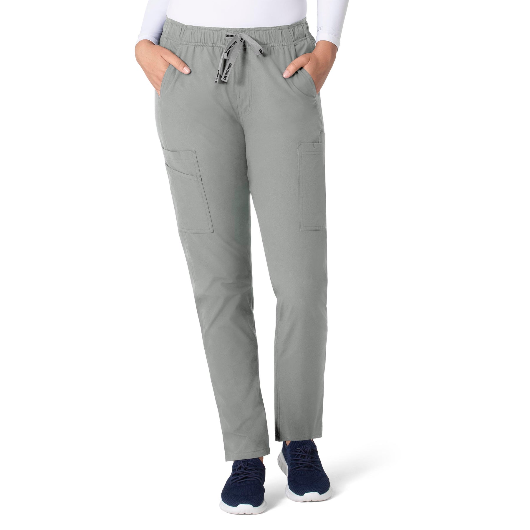 Force Essentials Women's Straight Leg Scrub Pant Grey