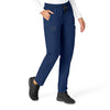 Force Essentials Women's Straight Leg Scrub Pant Navy side view