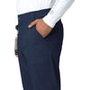 Rugged Flex Ripstop Men's Straight Leg Scrub Pant Navy side detail 1