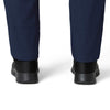 Rugged Flex Ripstop Men's Straight Leg Scrub Pant Navy back detail