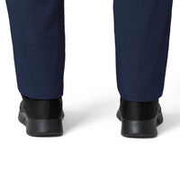 Rugged Flex Ripstop Men's Straight Leg Scrub Pant Navy back detail