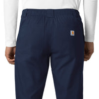 Carhartt Rugged Flex Ripstop Men's Straight Leg Scrub Pant - Navy