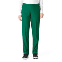 Force Liberty Women's Flat Front Straight Leg Scrub Pant Hunter Green