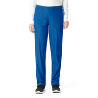 Force Liberty Women's Flat Front Straight Leg Scrub Pant Royal