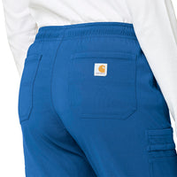 Carhartt Rugged Flex Peak Women's Cargo Jogger Scrub Pant - Royal