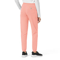 Rugged Flex Peak Women's Cargo Jogger Scrub Pant Sorbet back view