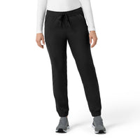 Rugged Flex FLD Women's Ripstop Jogger Scrub Pant Black