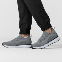 Rugged Flex FLD Women's Ripstop Jogger Scrub Pant Black front detail