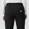 Carhartt Rugged Flex FLD Women's Ripstop Jogger Scrub Pant - Black