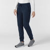 Rugged Flex FLD Women's Ripstop Jogger Scrub Pant Navy side view