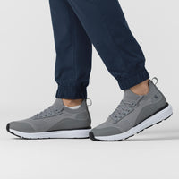 Rugged Flex FLD Women's Ripstop Jogger Scrub Pant Navy front detail