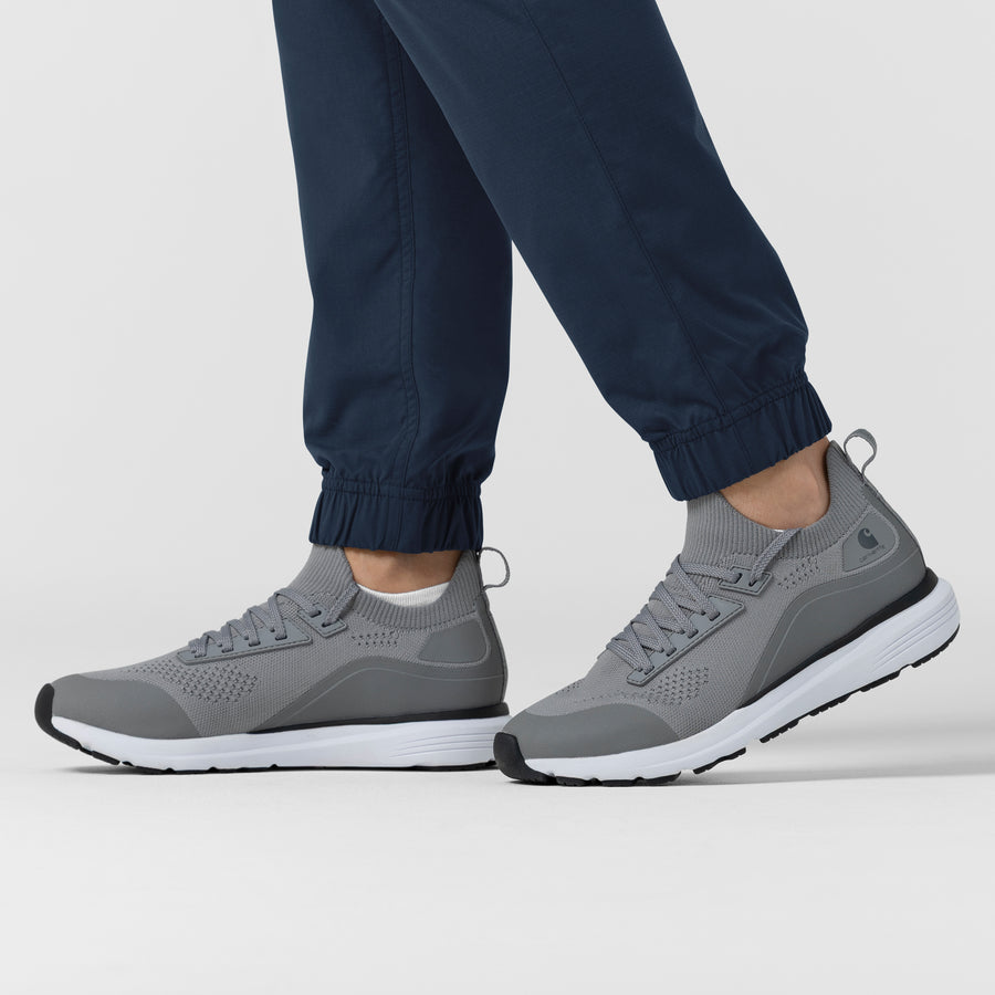 Rugged Flex FLD Women's Ripstop Jogger Scrub Pant Navy front detail
