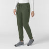 Rugged Flex FLD Women's Ripstop Jogger Scrub Pant Olive side view