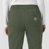 Carhartt Rugged Flex FLD Women's Ripstop Jogger Scrub Pant - Olive