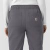 Carhartt Rugged Flex FLD Women's Ripstop Jogger Scrub Pant - Pewter