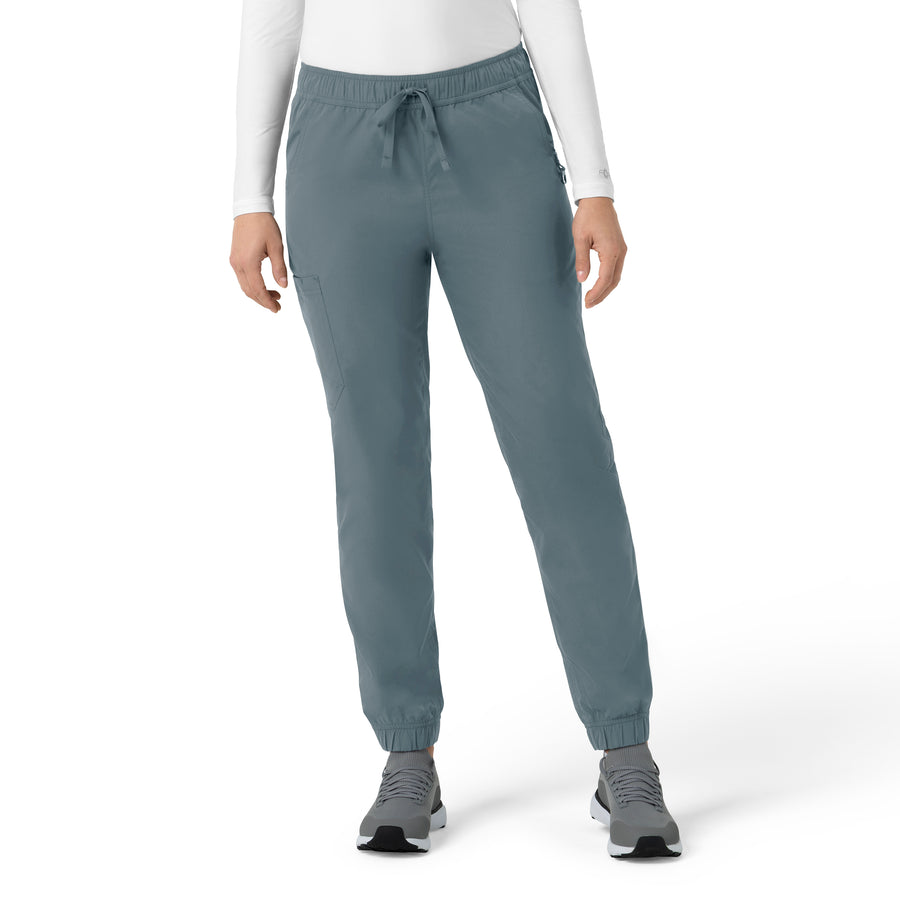 Rugged Flex FLD Women's Ripstop Jogger Scrub Pant Rolling Thunder
