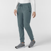 Rugged Flex FLD Women's Ripstop Jogger Scrub Pant Rolling Thunder side view