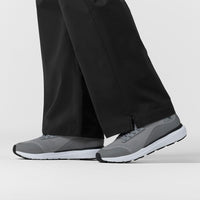 Rugged Flex FLD Women's Ripstop Bootcut Cargo Scrub Pant Black front detail