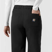 Carhartt Rugged Flex FLD Women's Ripstop Bootcut Cargo Scrub Pant - Black