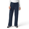 Rugged Flex FLD Women's Ripstop Bootcut Cargo Scrub Pant Navy