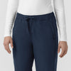 Rugged Flex FLD Women's Ripstop Bootcut Cargo Scrub Pant Navy back detail