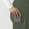 Carhartt Rugged Flex FLD Women's Ripstop Bootcut Cargo Scrub Pant - Olive cargo pocket